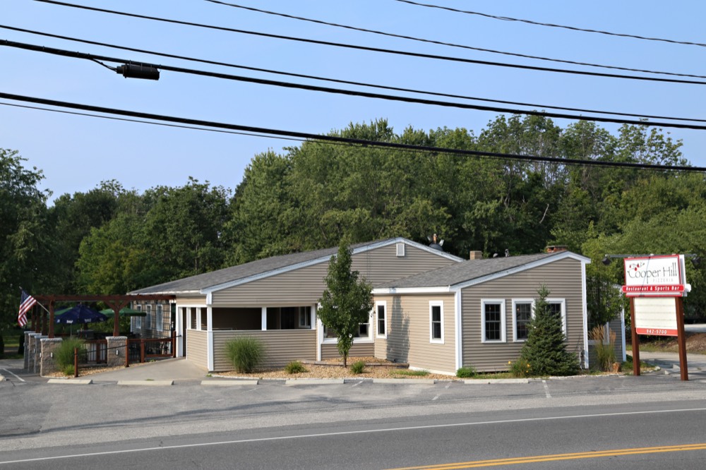 Cooper Hill Pizzeria on Route 4 in Northwood